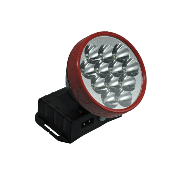 Lanterna CABECA 12leds Recarregavel QH3321