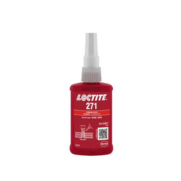 Adesivo Loctite 271 Alta Resistência 50g (Vermelho) Com Bico Dosador Val. 18-01-2025