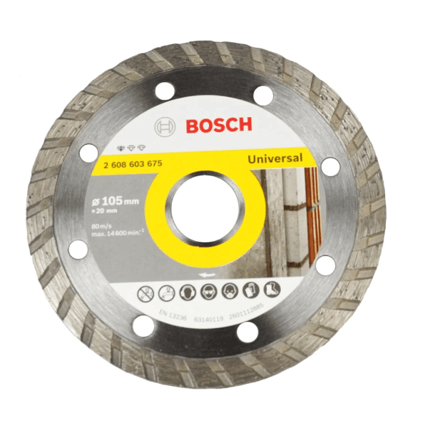 Disco Diamantado 4-105mm Turbo Marmore/Granito/Azulejo Bosch 2608603675