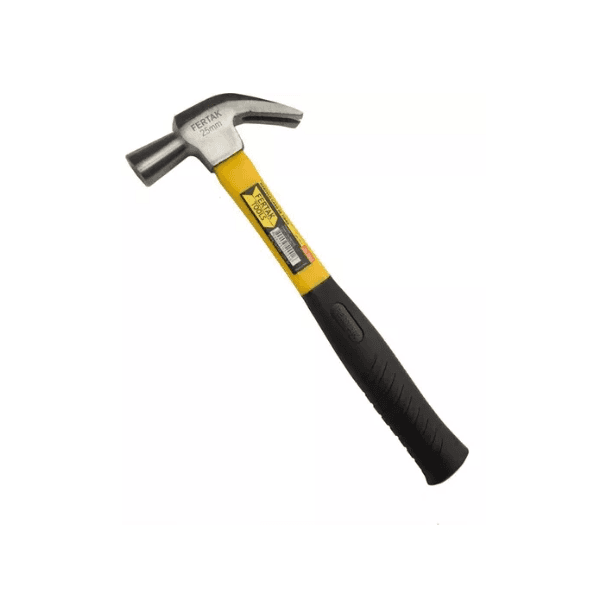 Martelo Unha 25mm Cabo de fibra FIBERGLASS FertaK 6001