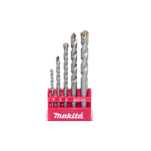 Kit de Broca para Concreto 5 PCS Makita D-03894