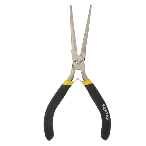 Alicate Mini Bico Redondo 4,5Com Mola Fertak 1020