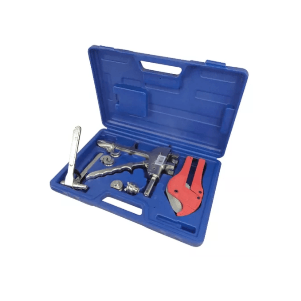Kit Alicate de Prensar Pex Monocamada 16mm 20mm 25mm
