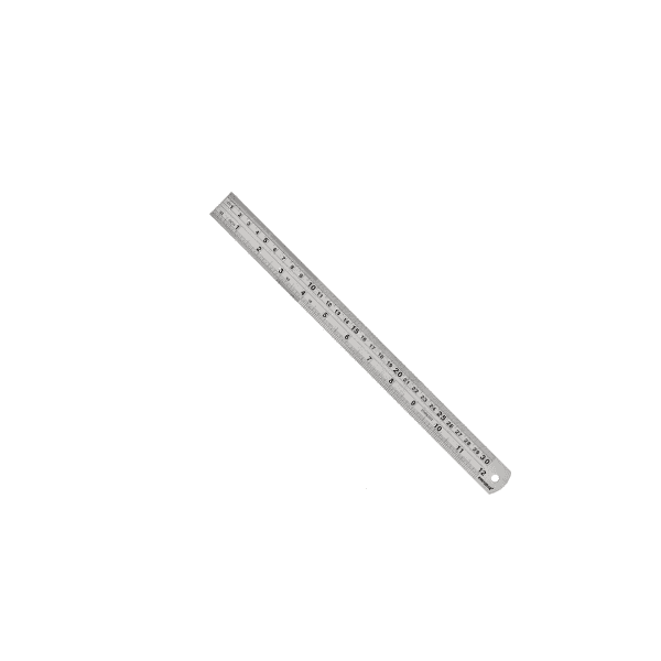 Regua Escala Metrica em Inox 150mm Carbografite 012292012
