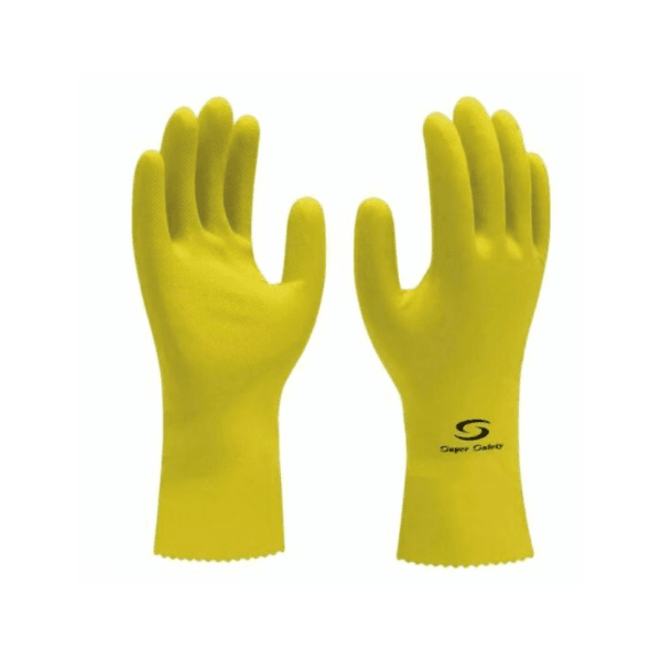 Luva Nitrilica AMARELA GLOVE T-7 CA38011 Super Safety