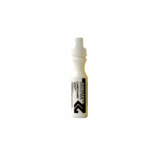 Marcador Industrial BRANCO Bisnaga Ponta 3mm 60ml Cabografite 011202811
