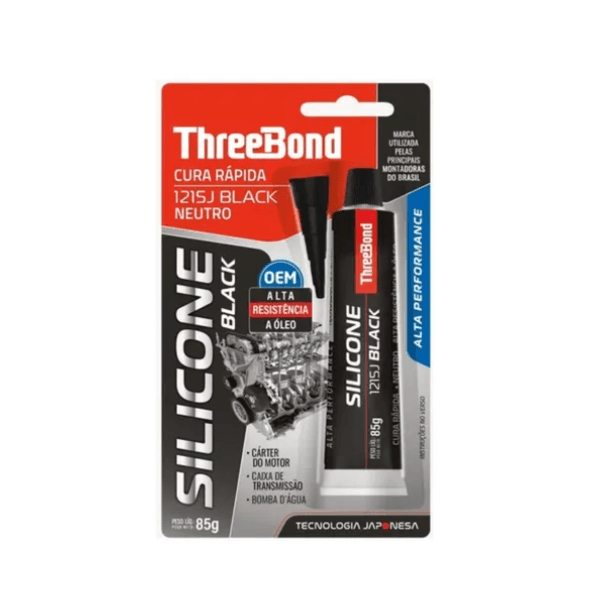 Silicone Cola de Motor 1215J Black 85Gr ThreeBond