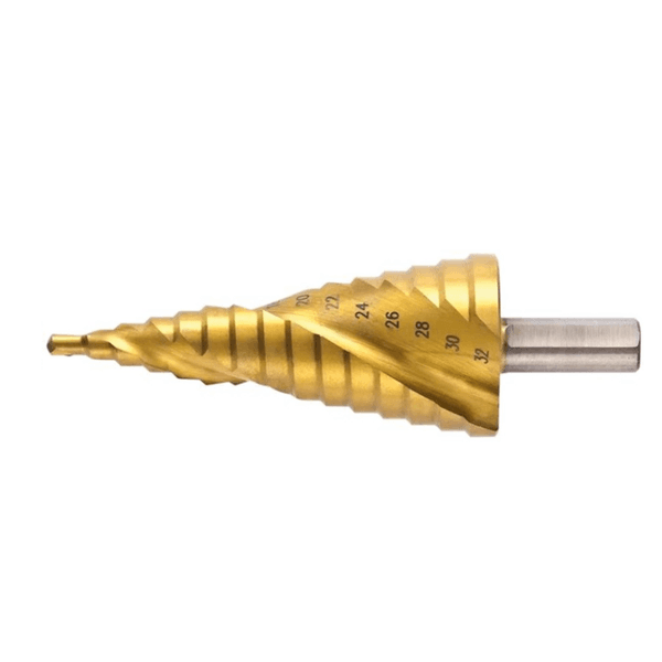 Broca Escalonada 4mm a 32mm 15 Etapas Profissional Fertak 12993