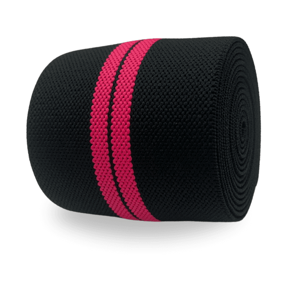 Elástico Munhequeira Preto / Pink