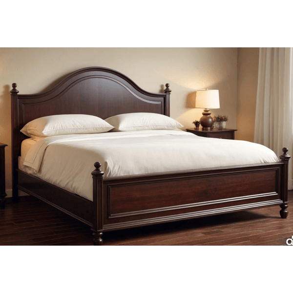 Cama de Madeira Maciça - Móveis de Gramado