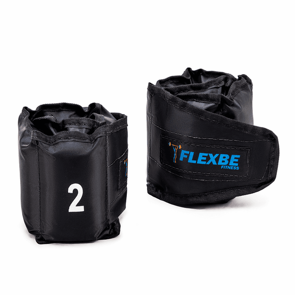Par De Caneleira 2Kg Tornozeleira Treino Fitness Academia Flexbe Fitness