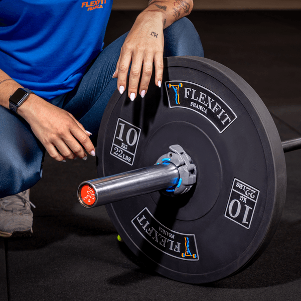 Pesas Pack Barra Y Discos Crossfit Rack Pack Barra OlÃmpica Con