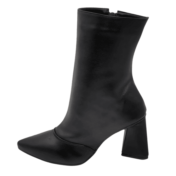 Bota Feminina Cano Médio 23026 Floter Preto