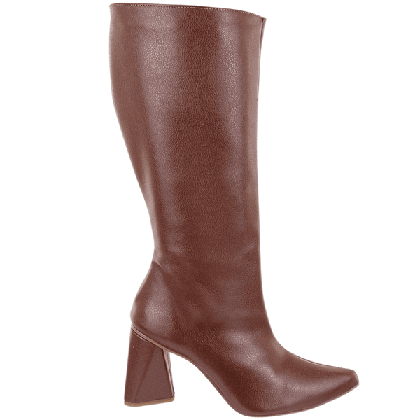 Bota Feminina Cano Alto 23020 Floter Cacau