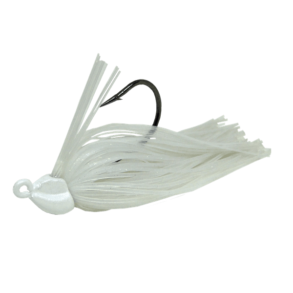 Isca Jig Yara Rubber Jig 10g 2/0 Cor Branco