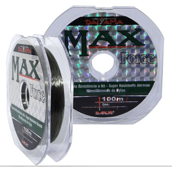 LINHA Maruri Max Force VERDE C/ 100M 0,92mm (Carretel Interligado)