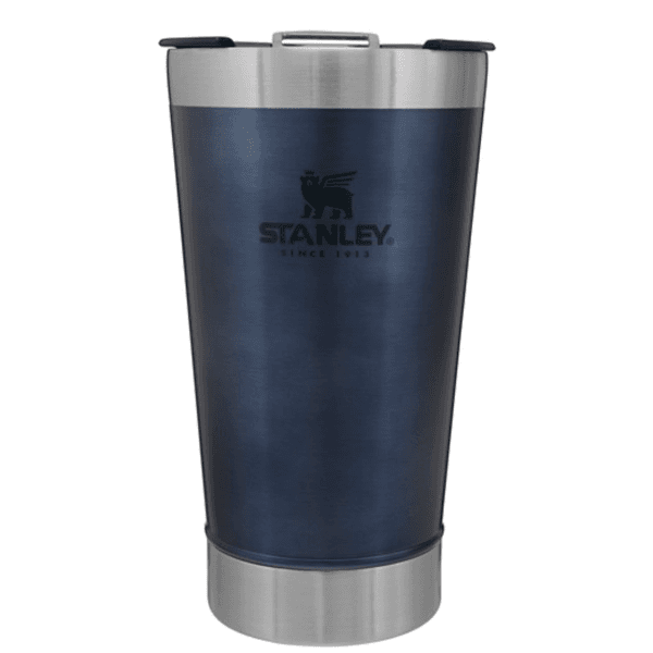 Copo Térmico de Cerveja Stanley 473ml c/ Tampa e Abridor Cor Black