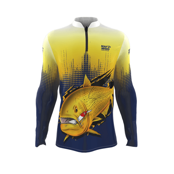 Camiseta Masculina Mar Negro Fishing Dourado 2021