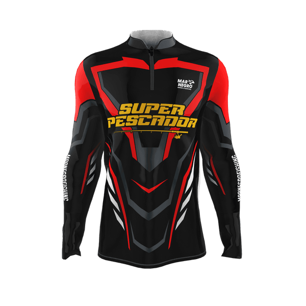 Camiseta Infantil Mar Negro Fishing Super Pescador 2021