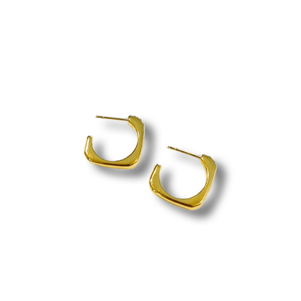 Argola Elle- banho ouro 18k