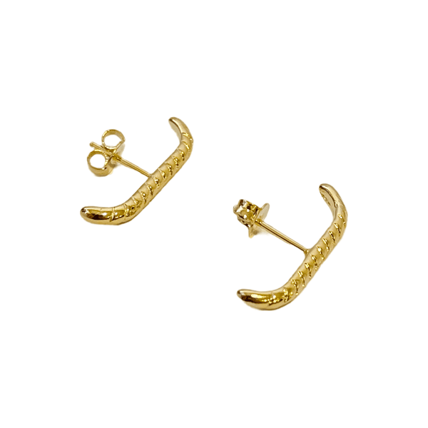 Ear Hook Marial- banho ouro 18k - FOLIATE