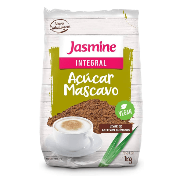 ACUCAR MASCAVO INTEGRAL JASMINE 1 KG 