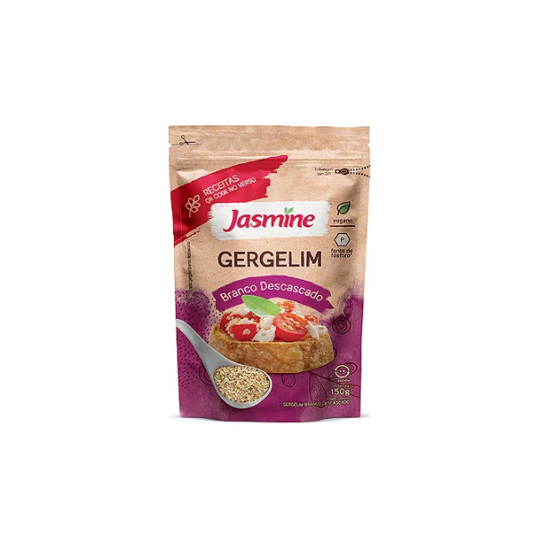 GERGELIM BRANCO DESCASCADO INTEGRAL JASMINE 150 G 