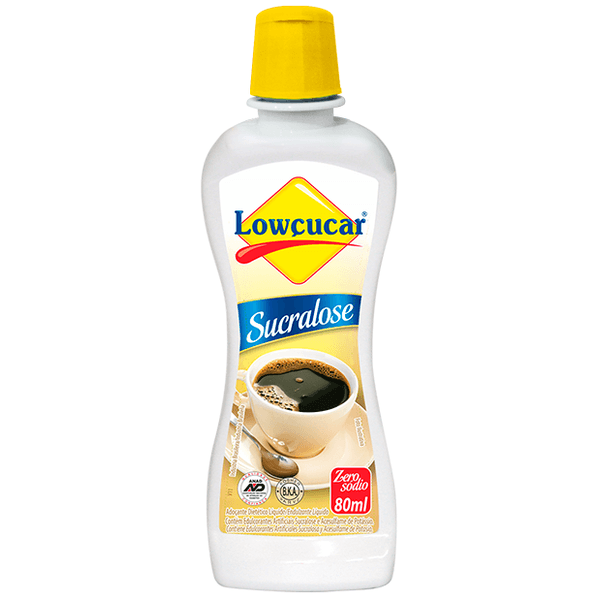 ADOÇANTE SUCRALOSE LOWÇUCAR LIQ 80 ML 