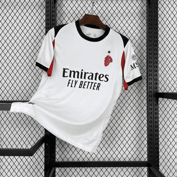 Camisa AC Milan Away II 25/26 - Branca - Torcedor ... - ATACADO ESPORTIVO