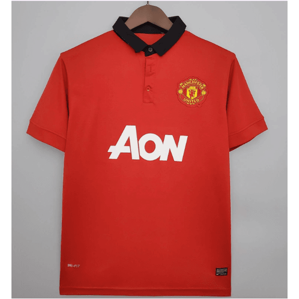 Camisa Manchester United Retrô Home I 2013/14 - Torcedor Masculina