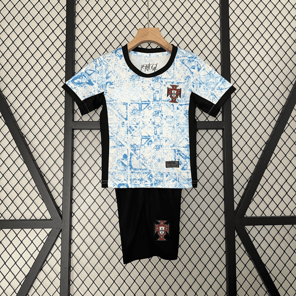 Conjunto Infantil Portugal Away II 2024 - KIDS2425... - FORTAL IMPORTADORA