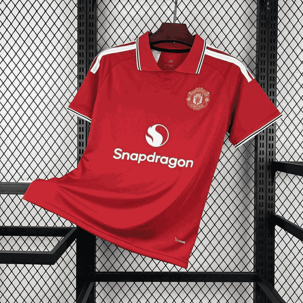 Camisa Manchester United POLO Home I 26/27 – Verme... - ATACADO ESPORTIVO