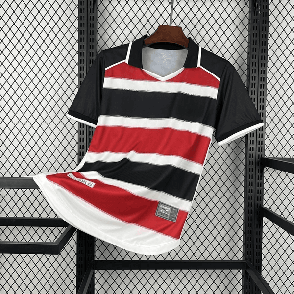Camisa Santa Cruz Home I 26/27 – Preta e Vermelha ... - ATACADO ESPORTIVO