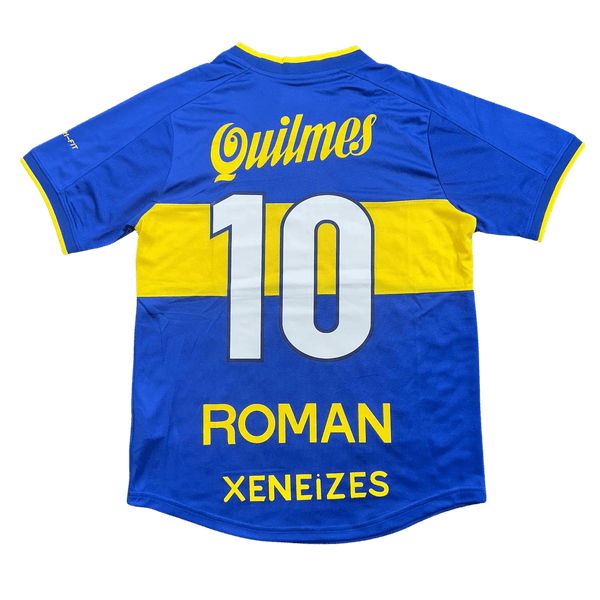 Camisa RetrÔ Boca Juniors ROMÁN 10 - 2000 - RETRO1... - FORTAL IMPORTADORA