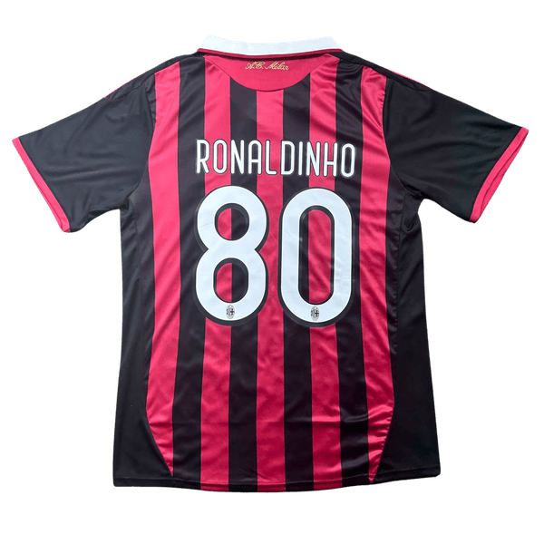 Camisa RetrÔ AC Milan RONALDINHO 80 - 2009/10 - R... - FORTAL IMPORTADORA