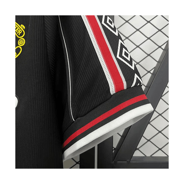 Camisa Retrô Manchester United Home I 1998 - Vermelha - Masculina