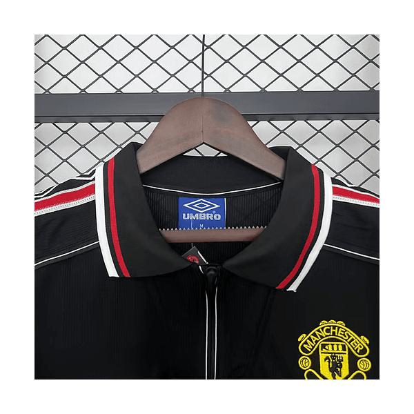 Camisa Retrô Manchester United Home I 1998 - Vermelha - Masculina