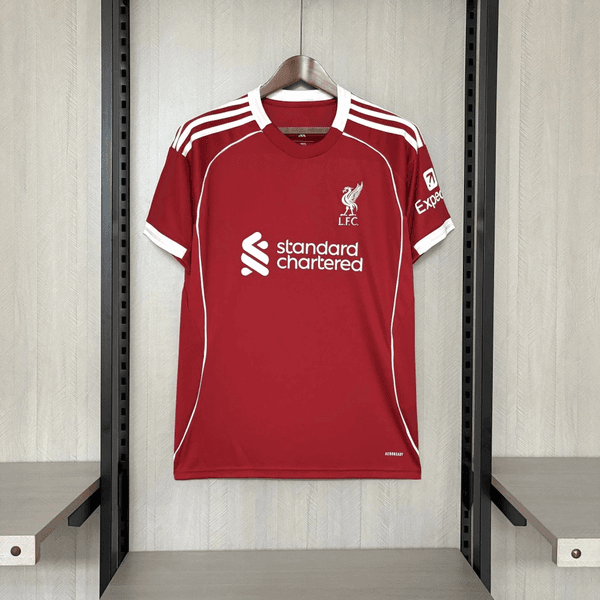 Camisa Liverpool Home I 25/26 - Vermelha - Torcedor Masculina