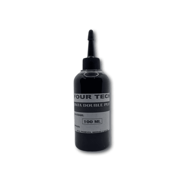 TINTA PRETA PIG. 100ML (DOUBLE PLUTINTA PRETA PIGMENTADA Original