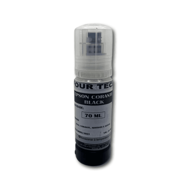 TINTA EPSON CORANTE PRETA 70ML TINTA EPSON PRETA CORANOriginal