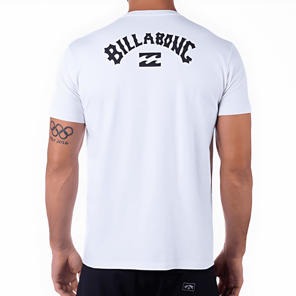 Camiseta Manga Curta Arch Performance Billabong