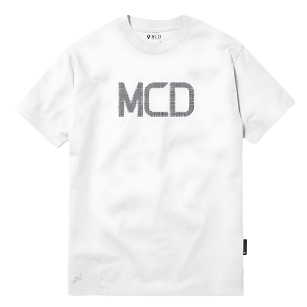 Camiseta Regular Pinos Branco MCD