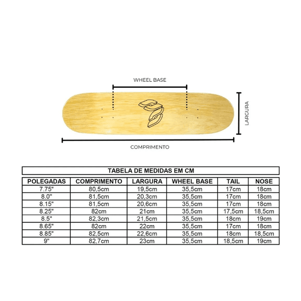 Shape Cisco Skate Fiber Decks Makes no Jogo 8.125 - Cisco Skate