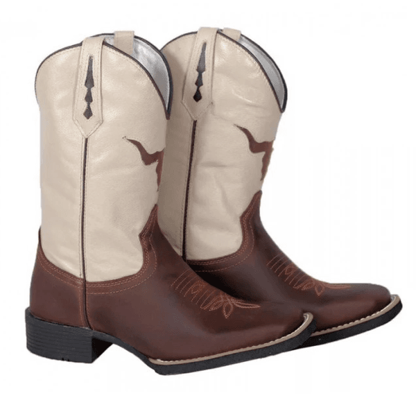 BOTA TEXANA BICO QUADRADO FRANCA BOOTS 