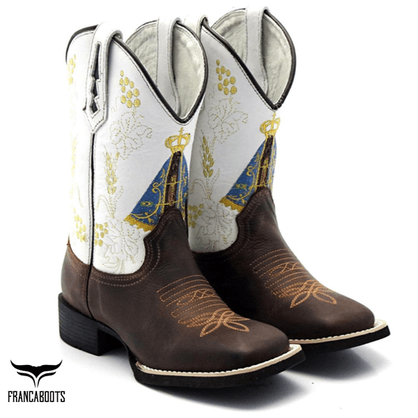 BOTA TEXANA FRANCA BOOTS - NOSSA SENHORA APARECIDA FRANCA BOOTS