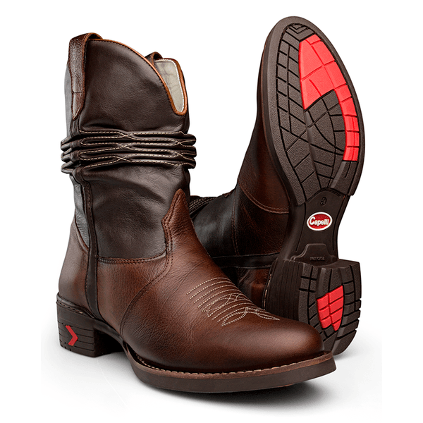 BOTA COUNTRY MASCULINA SANFONADA