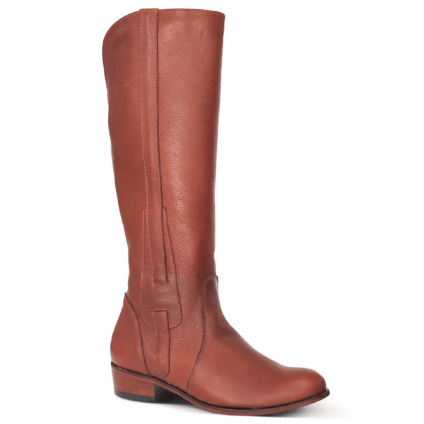 BOTA MONTARIA FEMININA COURO FLOATER TAN 35 - SILVERADO BOTAS