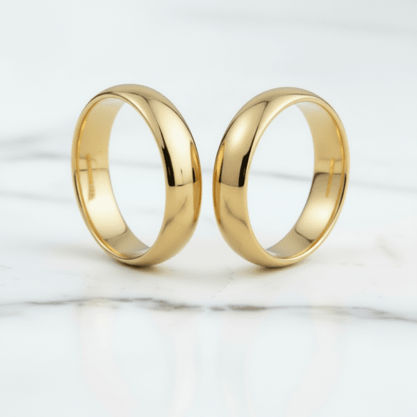 Par de Alianças Paris 18K