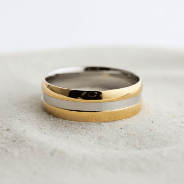 Par de Alianças Eixo 