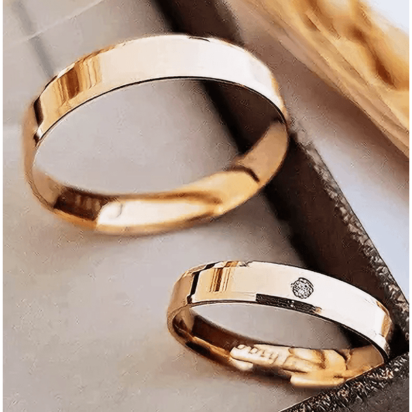 Par de Alianças Maldivas 18K